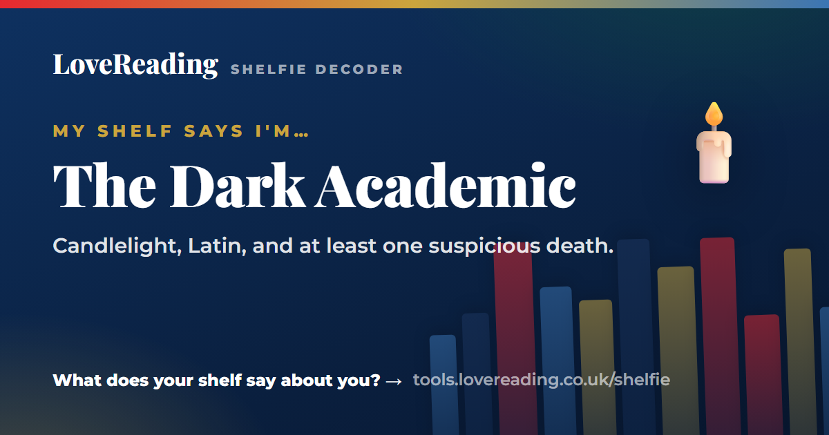 Share card — The Dark Academic